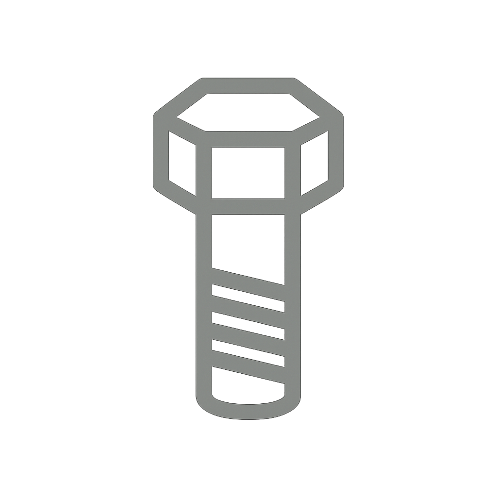 Иконка ЖД болты